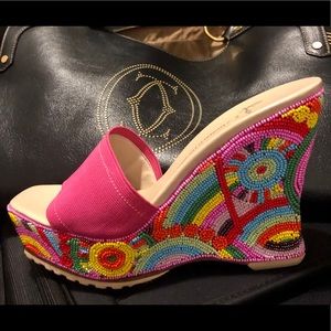 Lisa for Donald JPliner colorful shoes💖💖💖